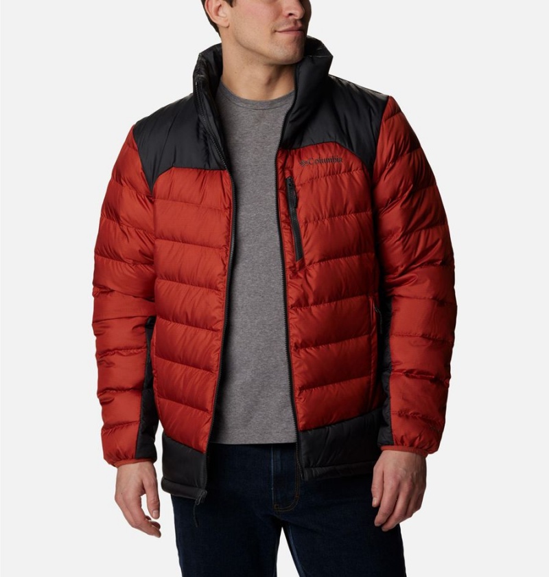 Columbia Autumn Park Insulated Men's Puffer Jacket Red | MJBFXV-735