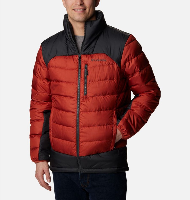 Columbia Autumn Park Insulated Men\'s Puffer Jacket Red | MJBFXV-735