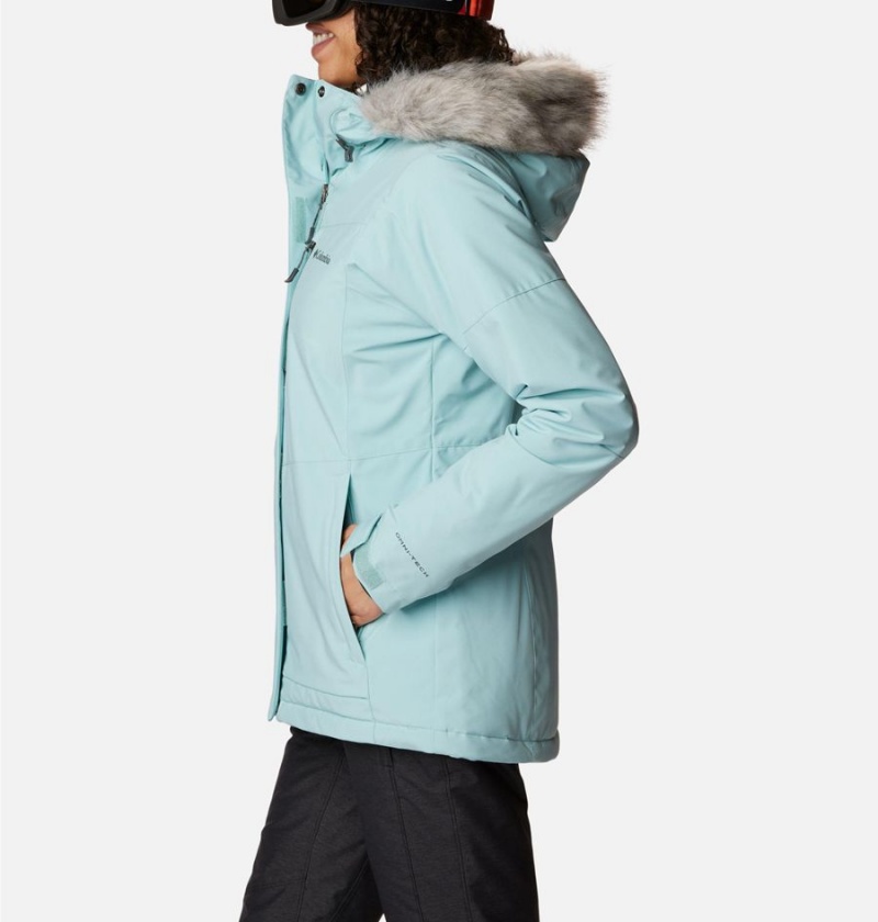 Columbia Ava Alpine Insulated Women's Ski Jacket Turquoise | CRDHXG-890