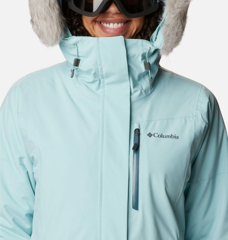 Columbia Ava Alpine Insulated Women's Ski Jacket Turquoise | CRDHXG-890