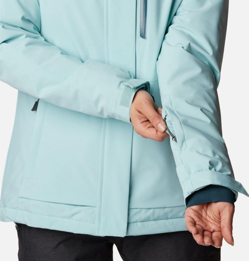 Columbia Ava Alpine Insulated Women's Ski Jacket Turquoise | CRDHXG-890