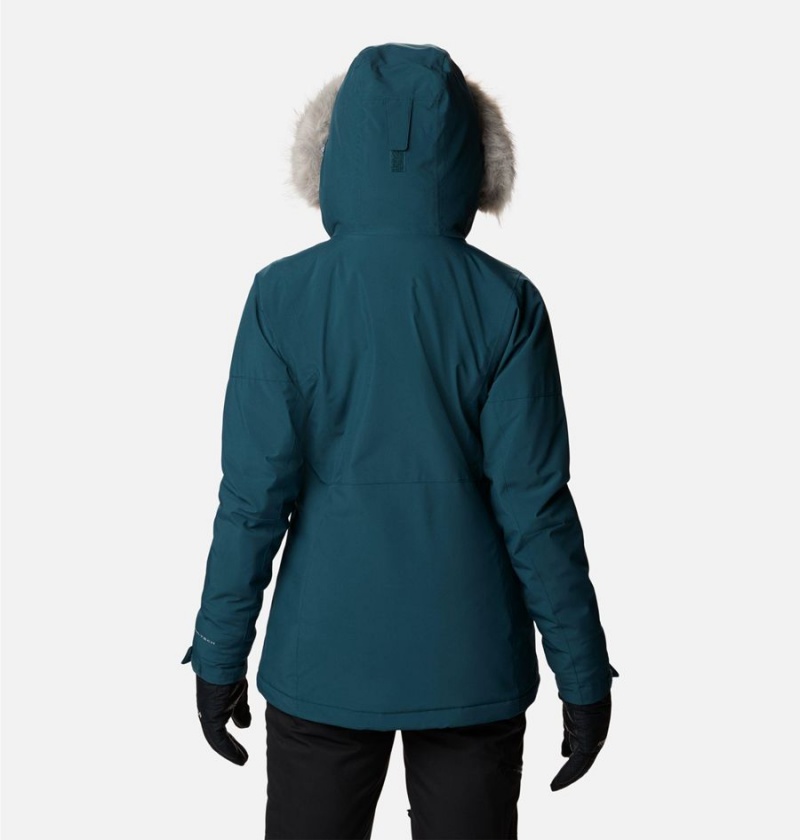 Columbia Ava Alpine Insulated Women's Ski Jacket Turquoise | PMXSQR-196