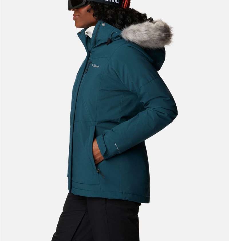 Columbia Ava Alpine Insulated Women's Ski Jacket Turquoise | PMXSQR-196