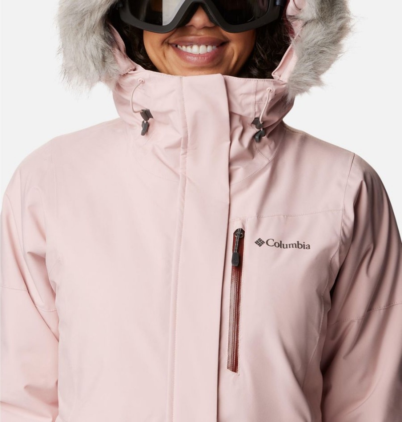 Columbia Ava Alpine Insulated Women's Ski Jacket Pink | SMNRYA-745