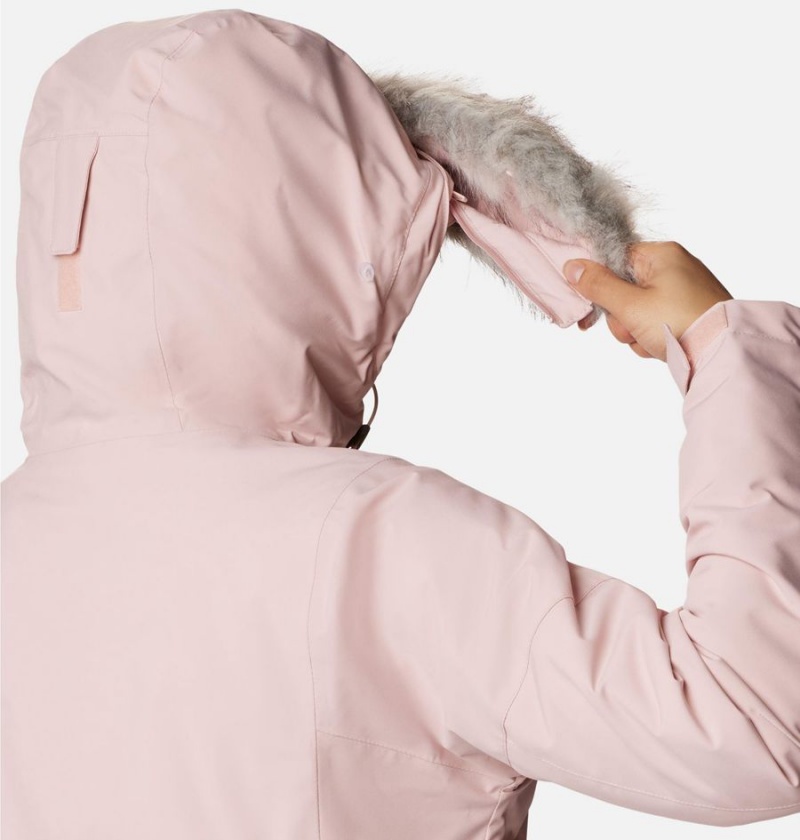 Columbia Ava Alpine Insulated Women's Ski Jacket Pink | SMNRYA-745