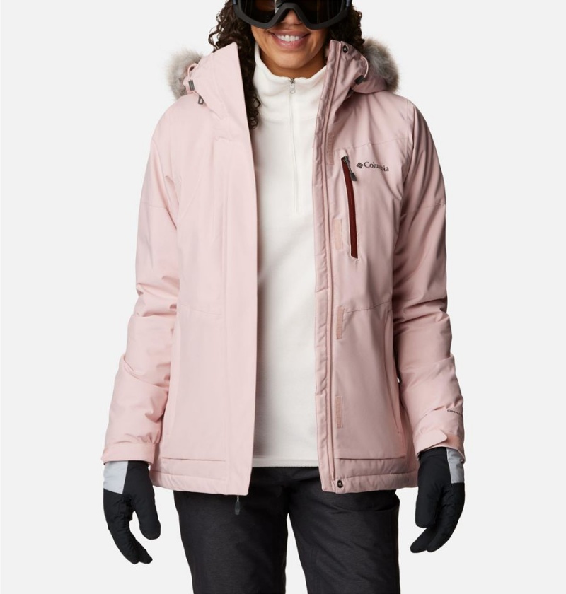 Columbia Ava Alpine Insulated Women's Ski Jacket Pink | SMNRYA-745