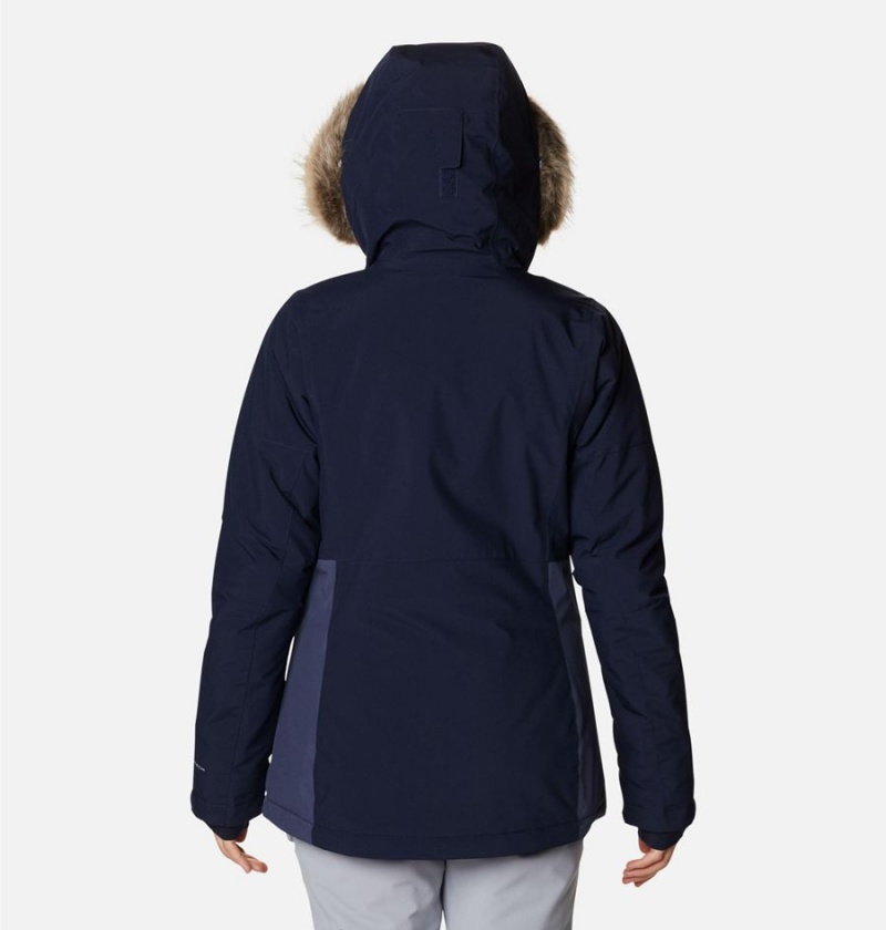 Columbia Ava Alpine Insulated Women's Ski Jacket Navy | JQMHDI-892