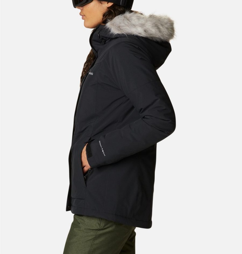 Columbia Ava Alpine Insulated Women's Ski Jacket Black | TOJHLM-176