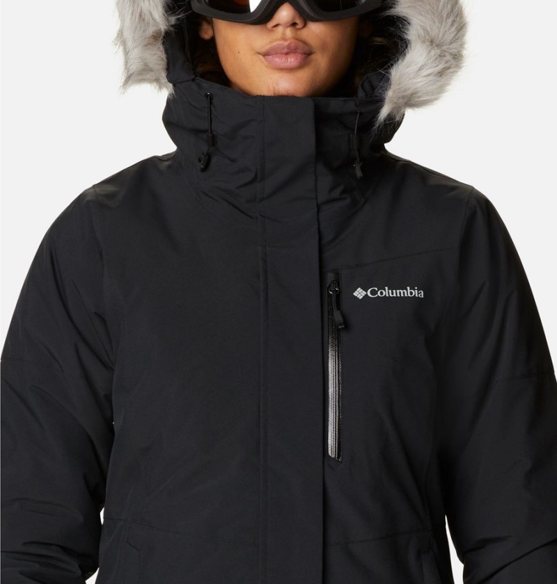 Columbia Ava Alpine Insulated Women's Ski Jacket Black | TOJHLM-176