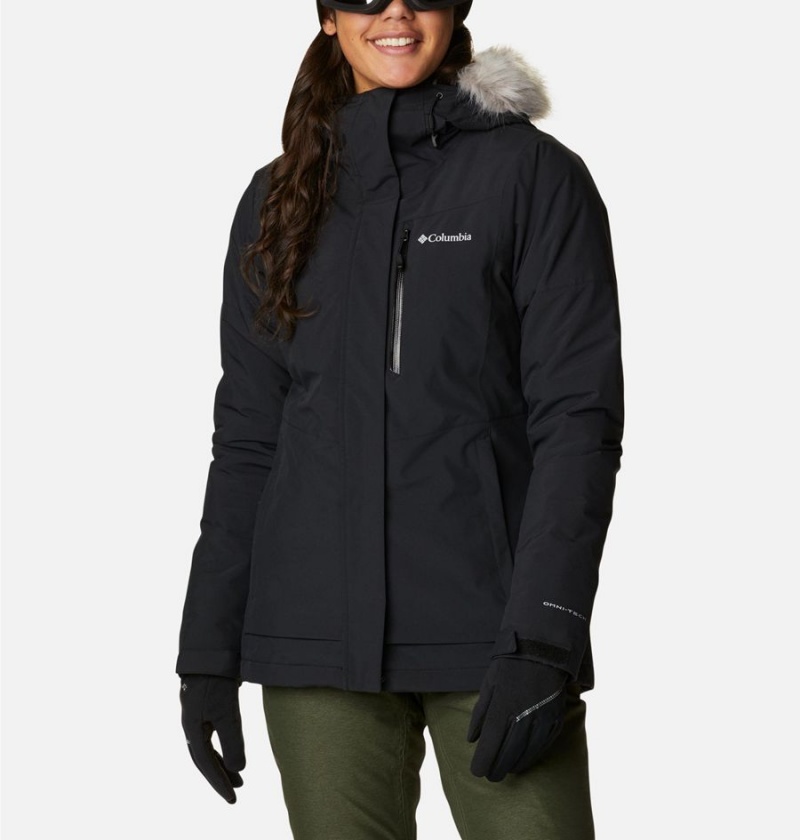 Columbia Ava Alpine Insulated Women\'s Ski Jacket Black | TOJHLM-176