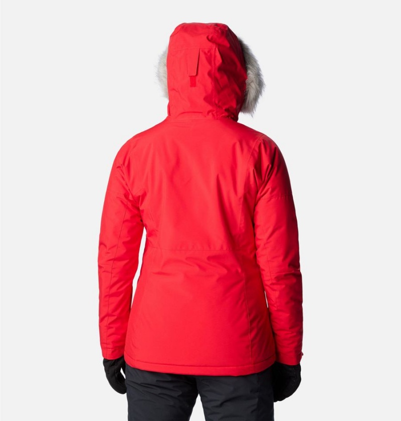 Columbia Ava Alpine Insulated Women's Ski Jacket Red | EXCSHJ-821