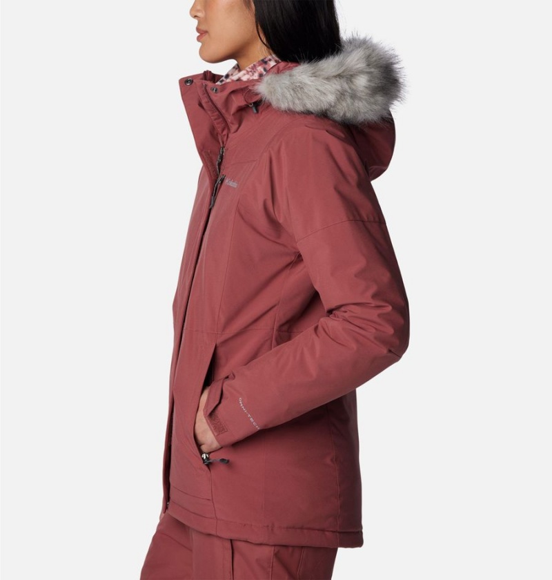 Columbia Ava Alpine Insulated Women's Ski Jacket Coral | CUTEOA-241