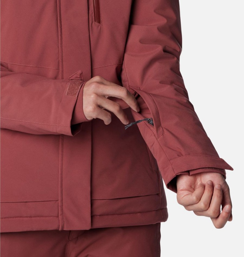 Columbia Ava Alpine Insulated Women's Ski Jacket Coral | CUTEOA-241