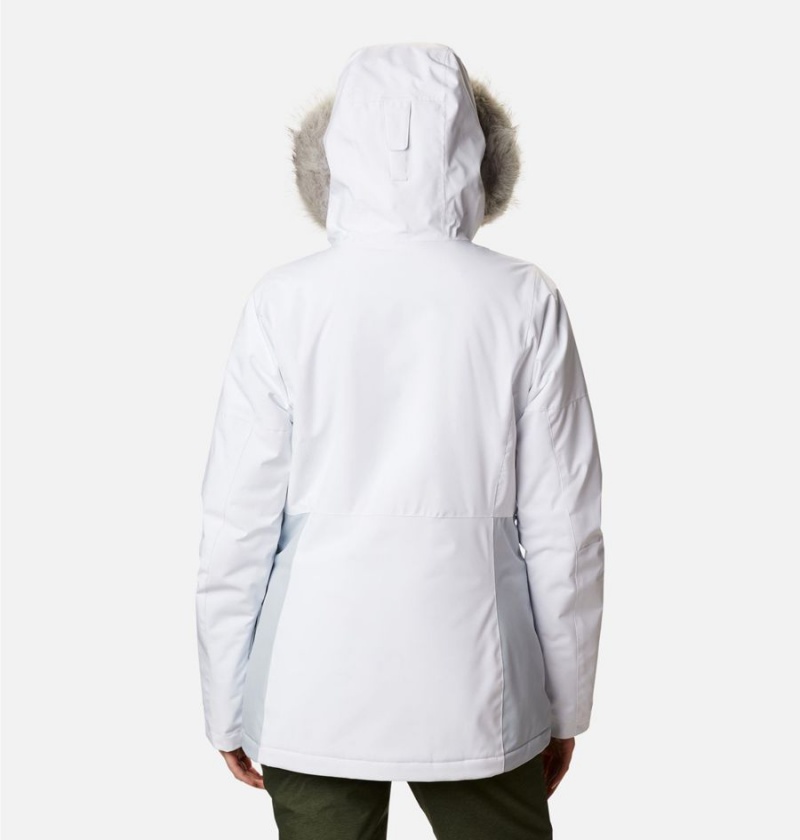 Columbia Ava Alpine Insulated Women's Ski Jacket White | ZLOAUT-092