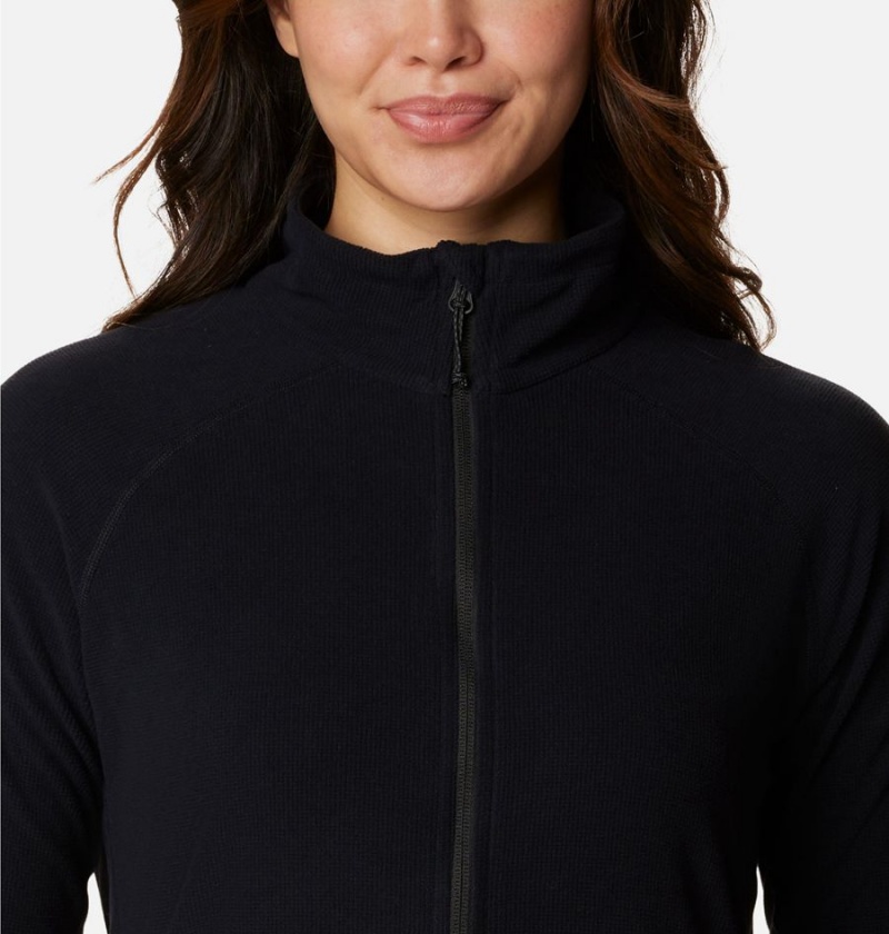 Columbia Back Beauty Full Zip Women's Fleece Jacket Black | DXUTOH-842