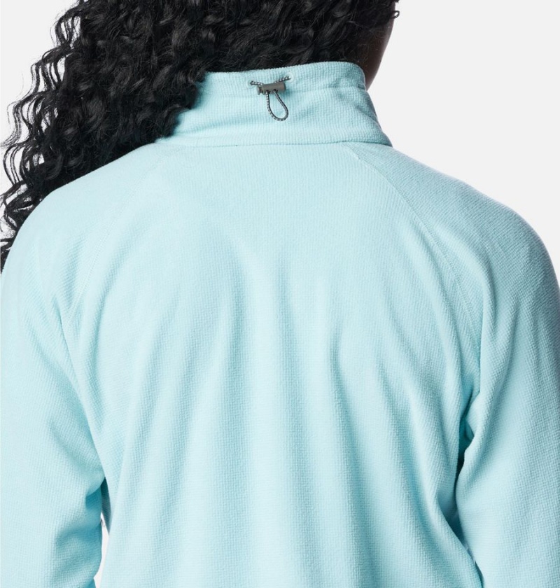 Columbia Back Beauty Full Zip Women's Fleece Jacket Turquoise | IUTPWM-923