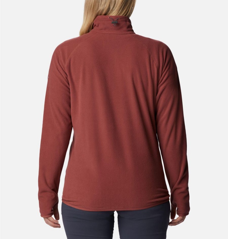 Columbia Back Beauty Full Zip Women's Fleece Jacket Coral | IUJVBA-138