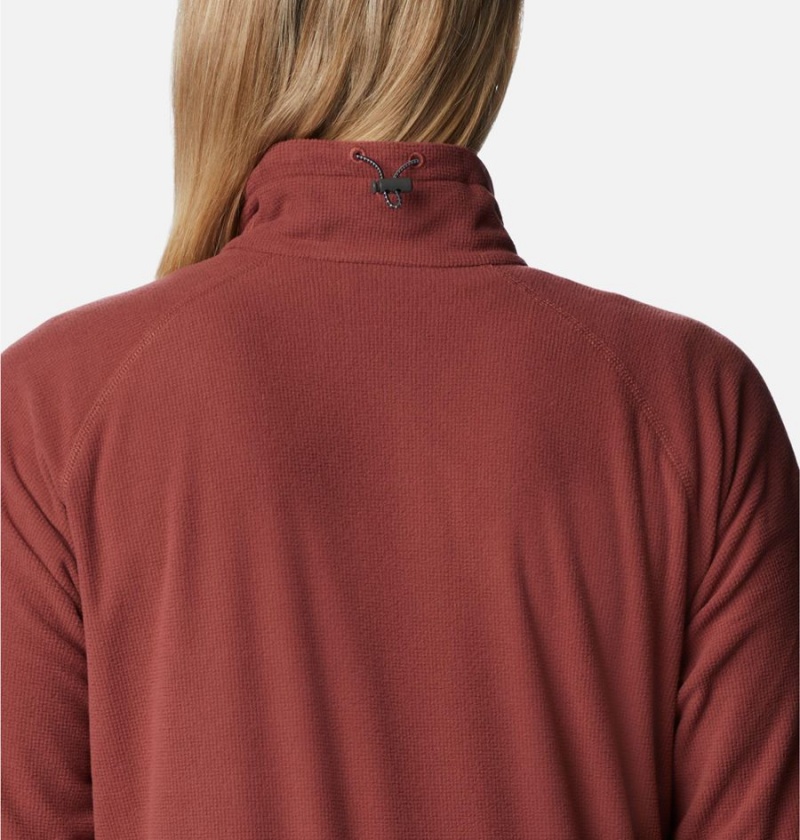 Columbia Back Beauty Full Zip Women's Fleece Jacket Coral | IUJVBA-138