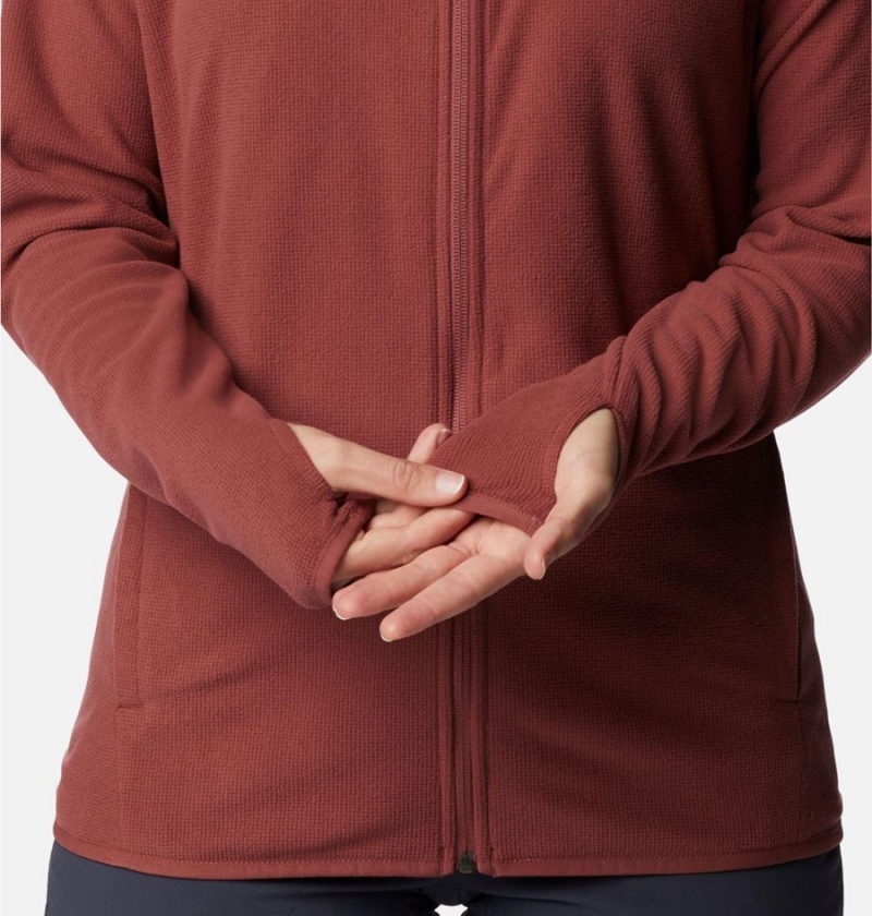 Columbia Back Beauty Full Zip Women's Fleece Jacket Coral | IUJVBA-138