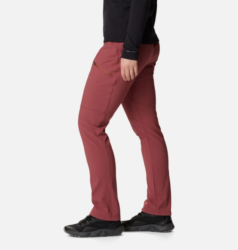Columbia Back Beauty Highrise Warm Winter Women's Pants Coral | FBQIAN-954