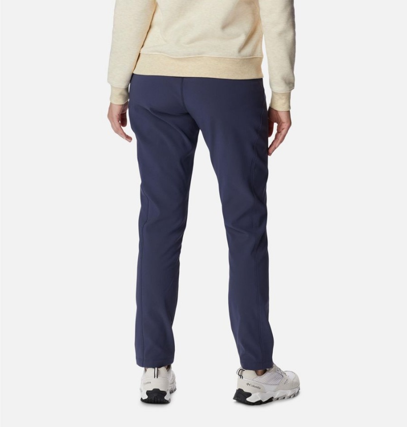 Columbia Back Beauty Highrise Warm Winter Women's Pants Navy | FOTILJ-046
