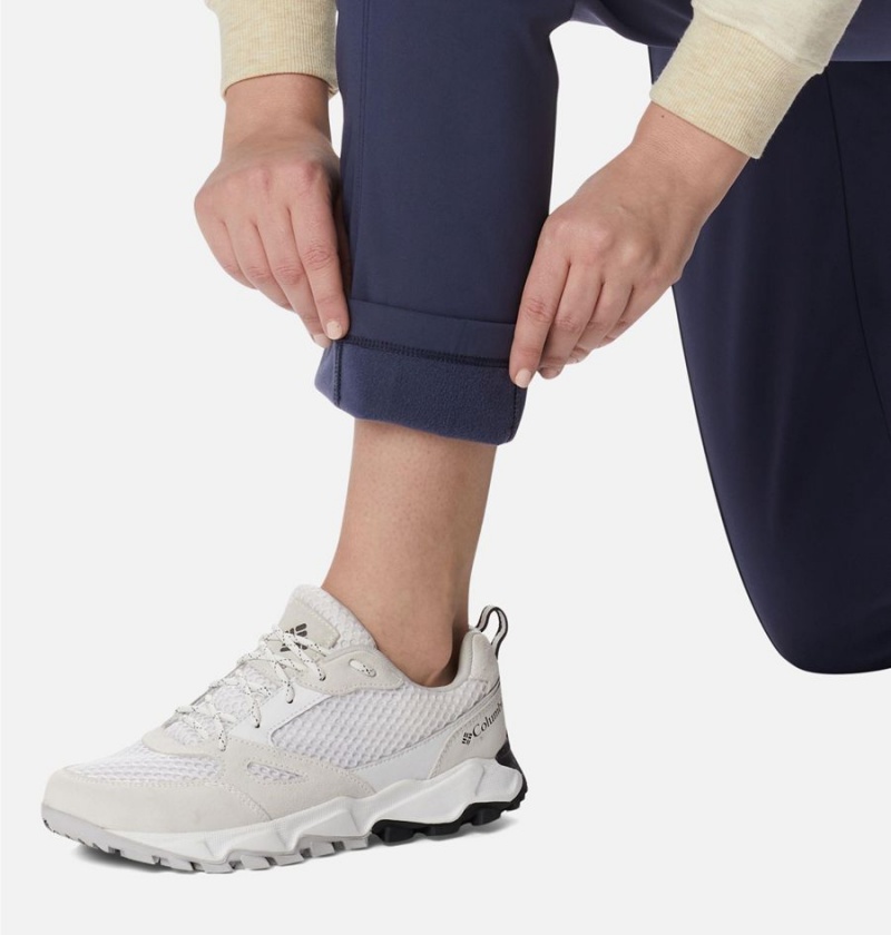 Columbia Back Beauty Highrise Warm Winter Women's Pants Navy | FOTILJ-046