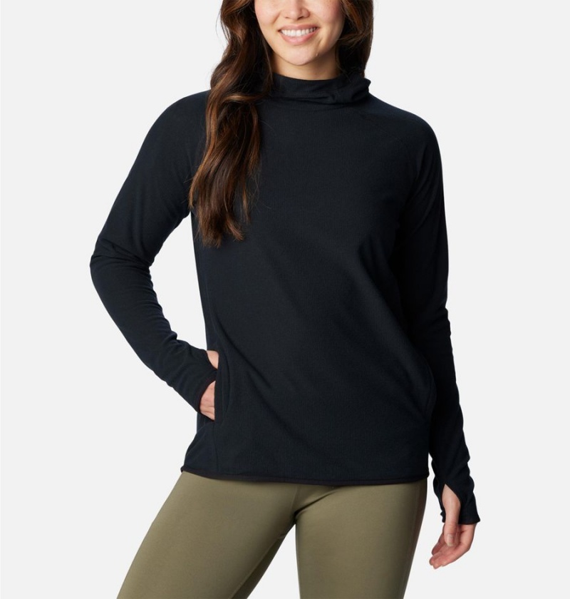 Columbia Back Beauty Pullover Women\'s Hoodie Black | TSZILR-241