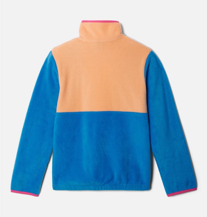 Columbia Back Bowl Full Zip Fleece Kids' Jacket Blue | RGDATO-673