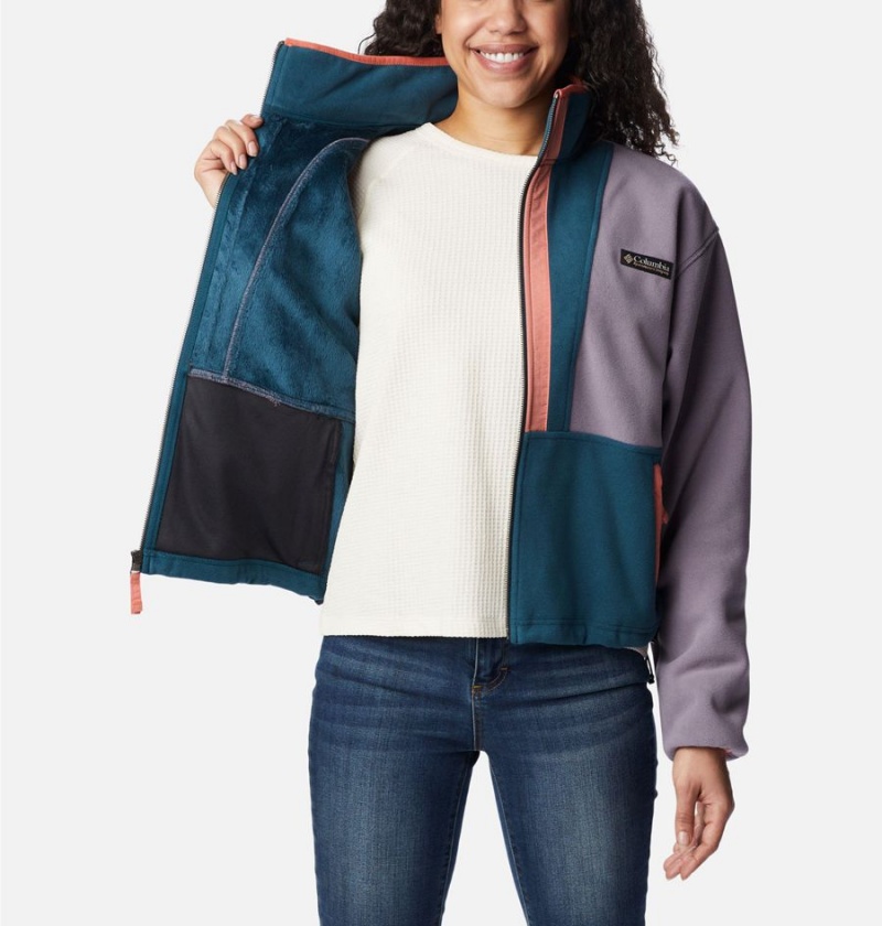 Columbia Backbowl Remastered Women's Fleece Jacket Purple | VBALIH-895