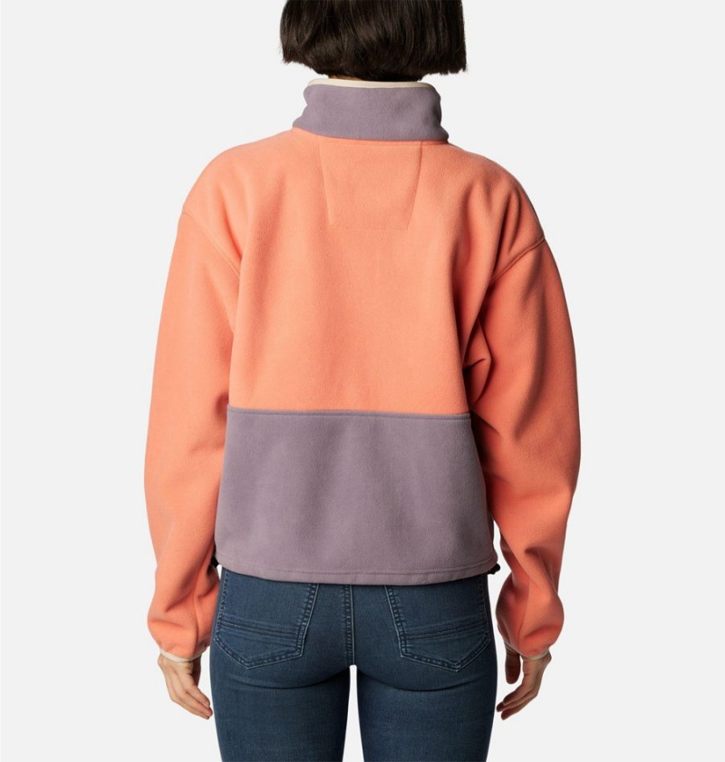 Columbia Backbowl Remastered Women's Fleece Jacket Coral | WFIMLG-635