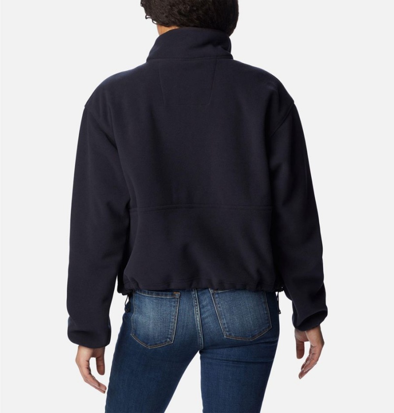 Columbia Backbowl Remastered Women's Fleece Jacket Black | FQRYJH-520