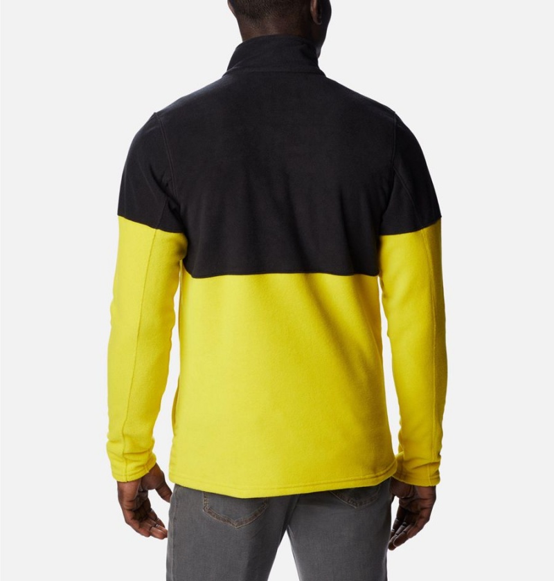 Columbia Basin Trail Full Zip Men's Fleece Jacket Yellow | UMIPGV-390
