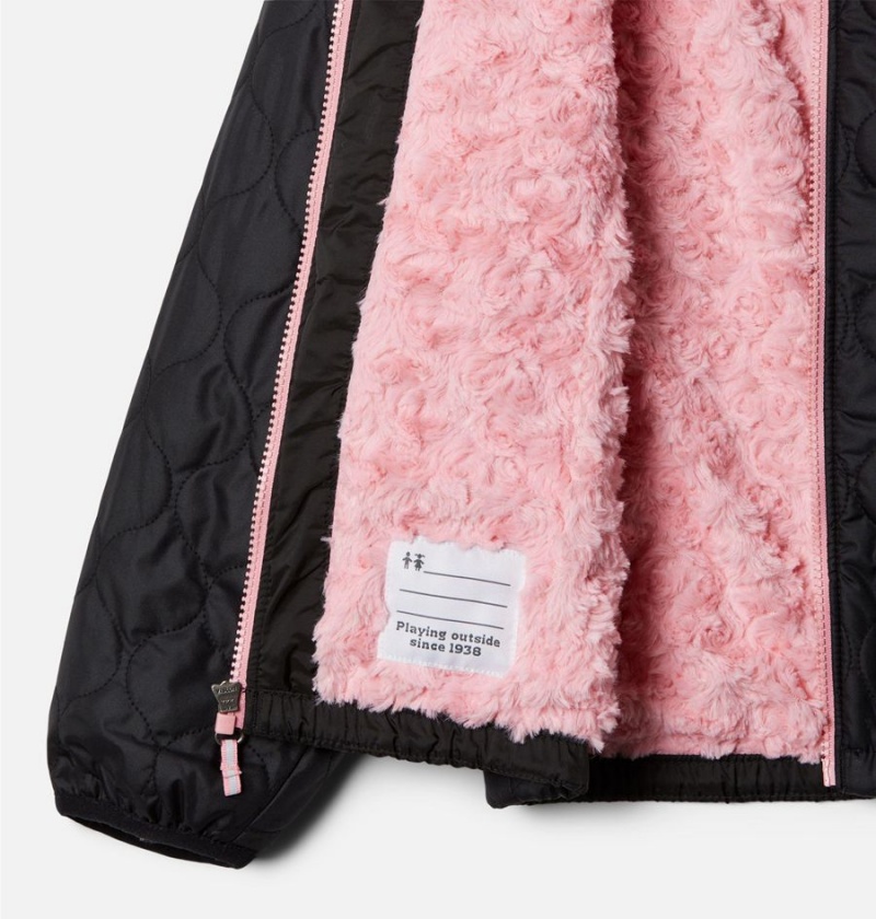 Columbia Bella Plush Kids' Jacket Black | WYUJTR-156