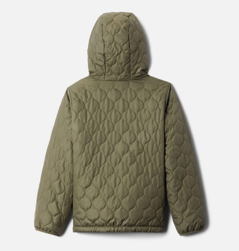Columbia Bella Plush Kids' Jacket Green | QCPSWK-925
