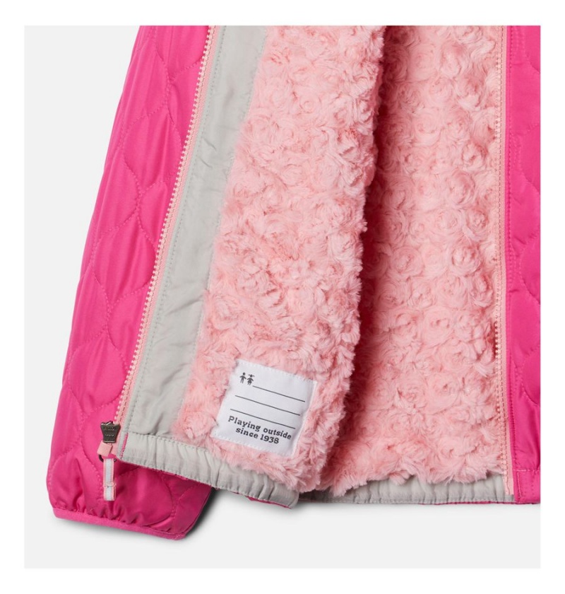 Columbia Bella Plush Kids' Jacket Pink | BNOLCK-879
