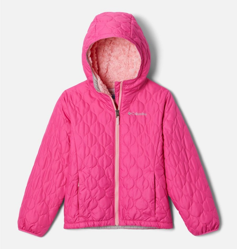 Columbia Bella Plush Kids\' Jacket Pink | BNOLCK-879