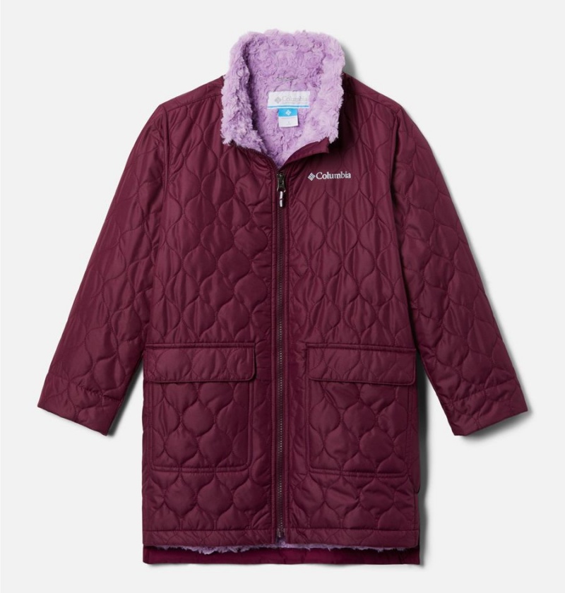 Columbia Bella Plush Novelty Kids\' Jacket Coral | XUYGTP-705