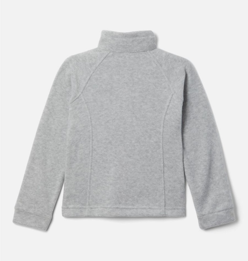 Columbia Benton Springs Fleece Kids' Jacket Grey | VBPART-095