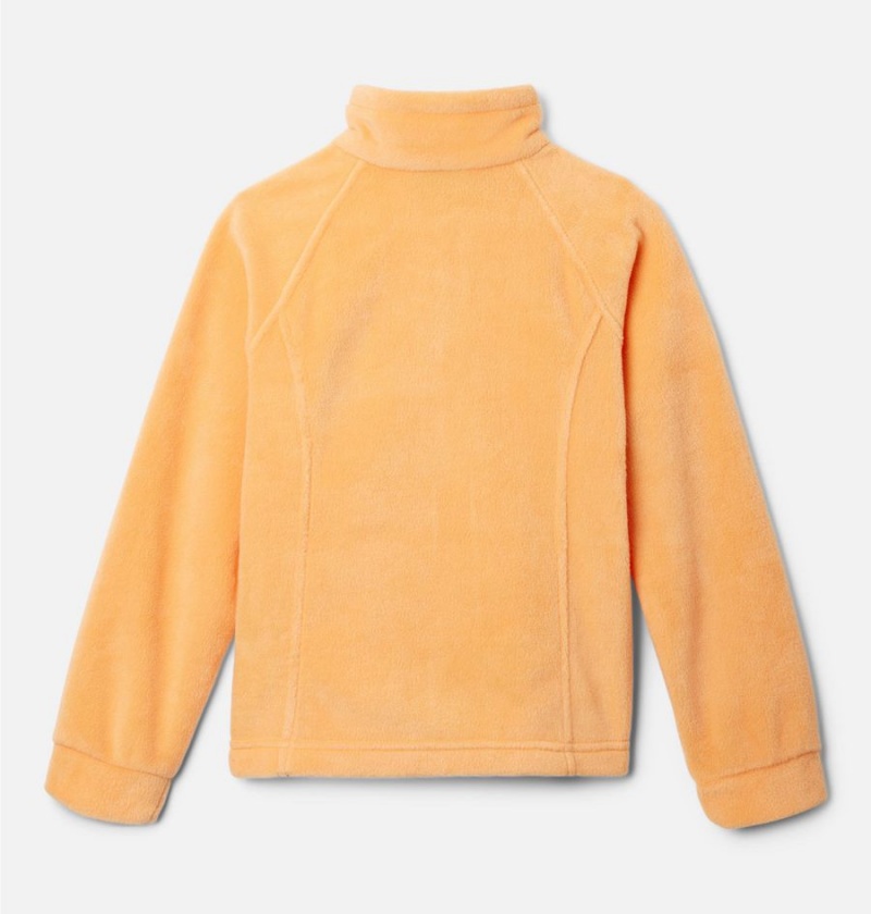 Columbia Benton Springs Fleece Kids' Jacket Yellow | QCRXSK-025