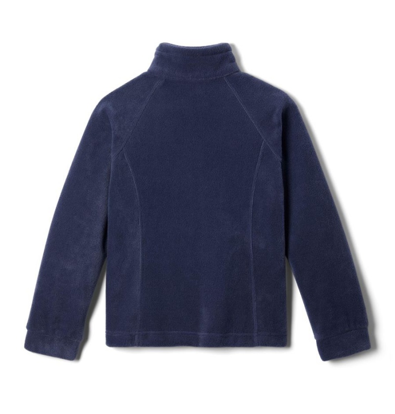 Columbia Benton Springs Fleece Kids' Jacket Navy | KCAOHJ-871