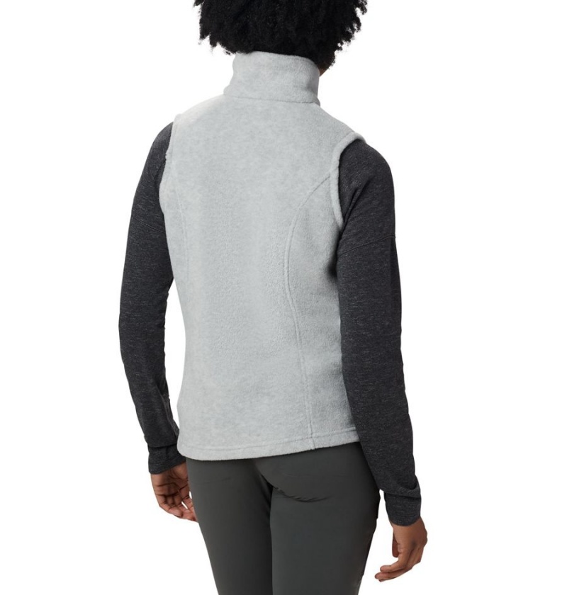 Columbia Benton Springs Fleece Women's Vest Grey | TBNIXH-342