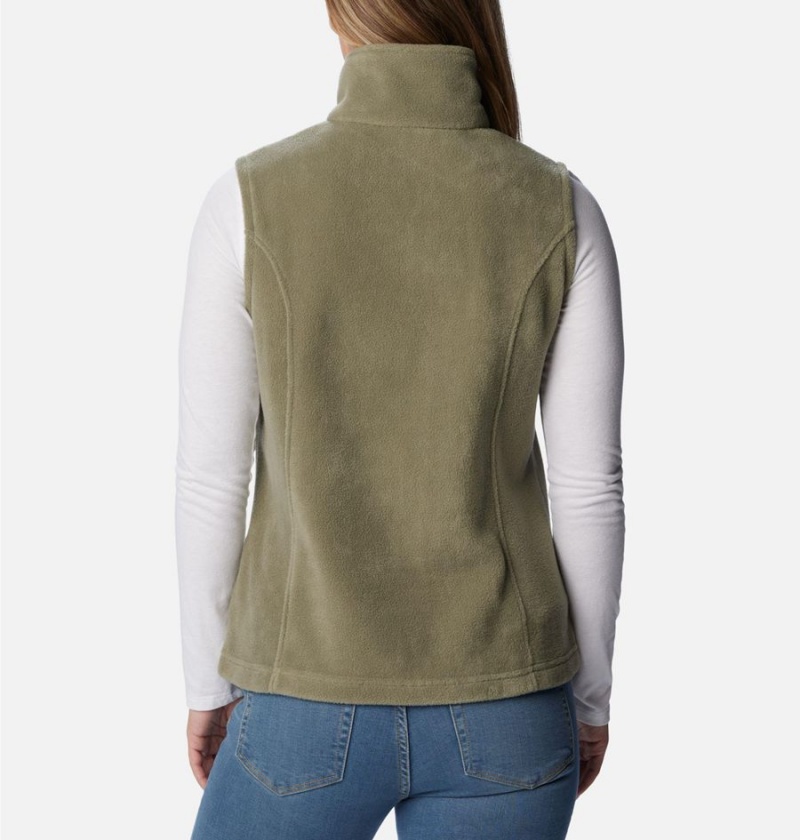 Columbia Benton Springs Fleece Women's Vest Green | SGKUFJ-084