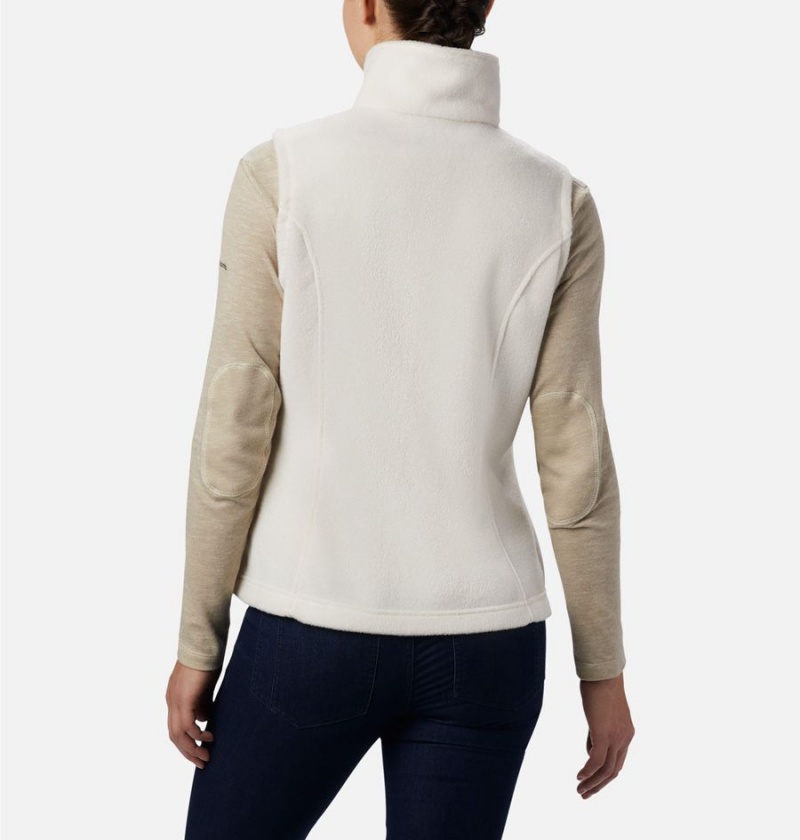 Columbia Benton Springs Fleece Women's Vest White | QAXLTH-972