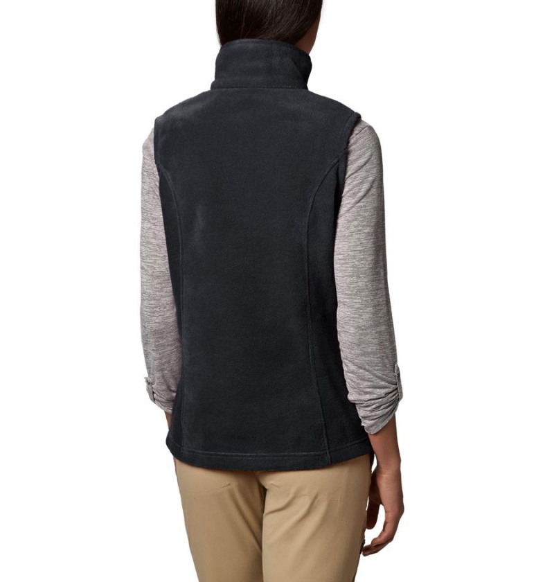 Columbia Benton Springs Fleece Women's Vest Black | IYZLQO-591
