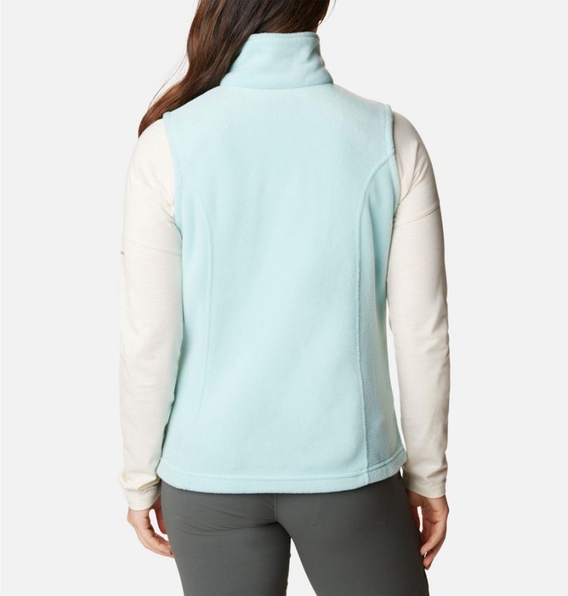 Columbia Benton Springs Fleece Women's Vest Turquoise | GOVPCA-427