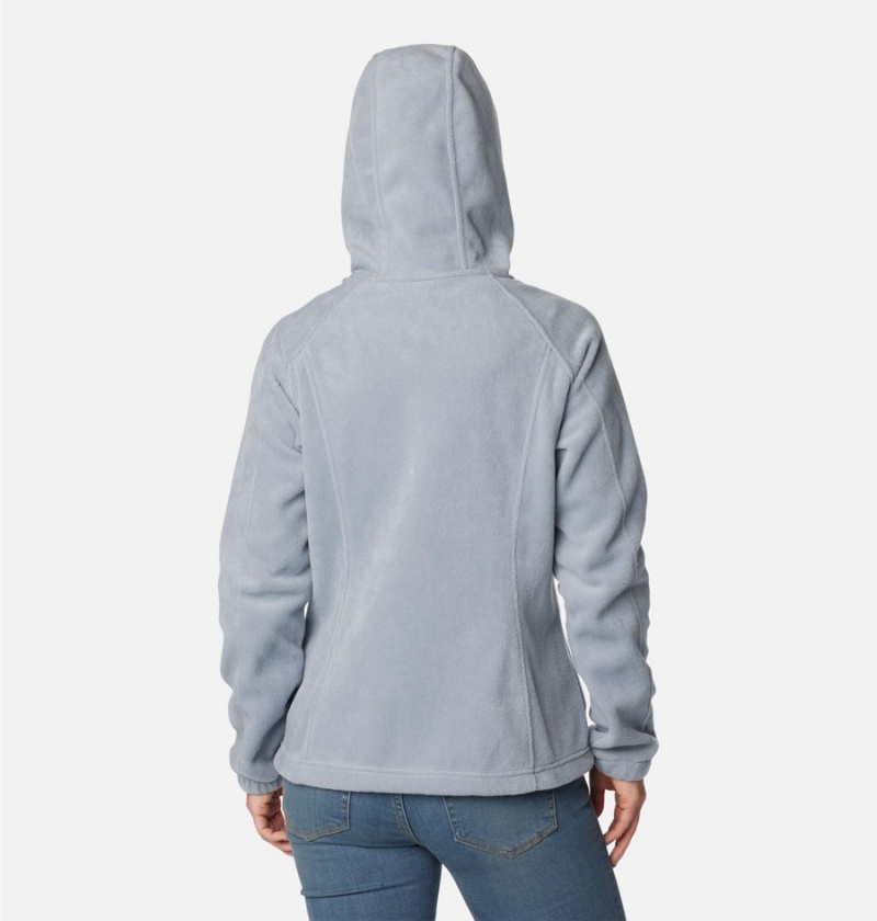 Columbia Benton Springs Full Zip Hoodie Women's Fleece Jacket Grey | YJTZKF-629