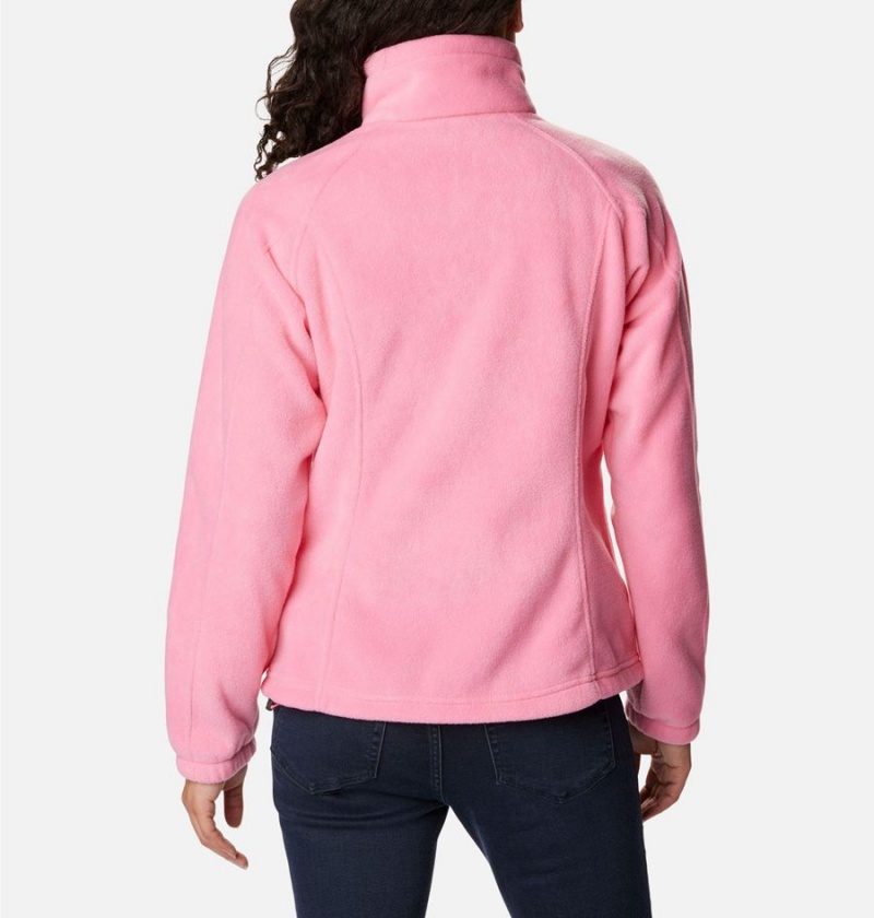 Columbia Benton Springs Full Zip Women's Fleece Jacket Pink | BPDFZJ-079
