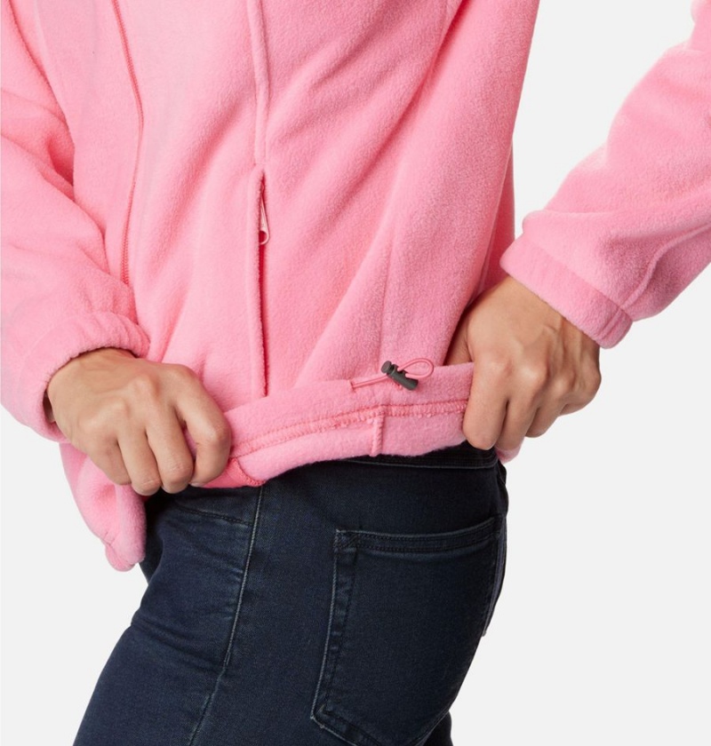 Columbia Benton Springs Full Zip Women's Fleece Jacket Pink | BPDFZJ-079