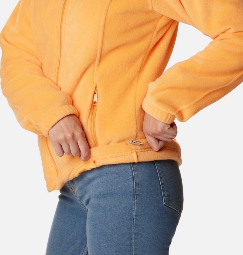 Columbia Benton Springs Full Zip Women's Fleece Jacket Yellow | JKAPQE-179