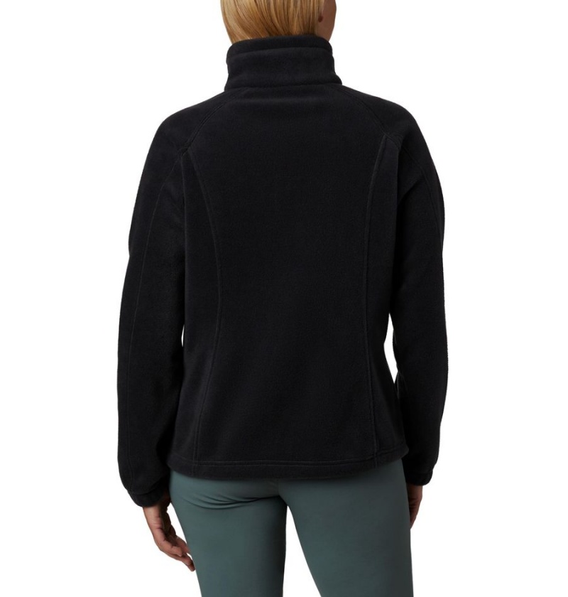 Columbia Benton Springs Full Zip Women's Fleece Jacket Black | CFNWTJ-078